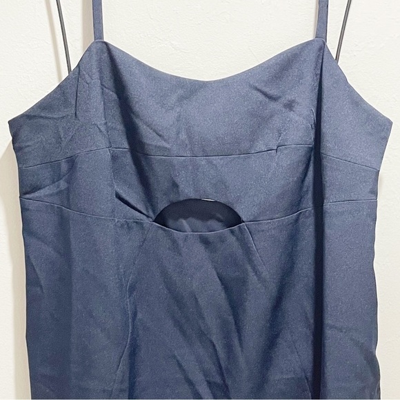 ANTHROPOLOGIE X MARE MARE Women’s Plus Navy Blue Cut-Out Shift Dress Size 1X - Picture 5 of 7